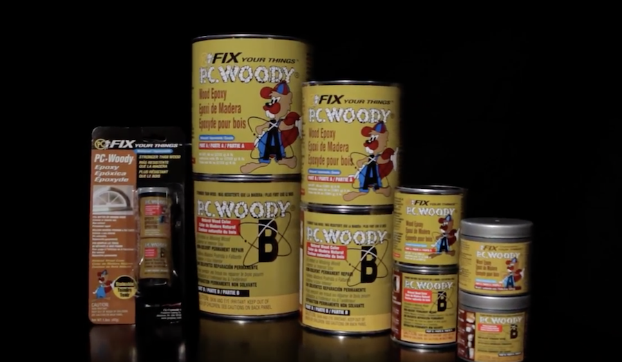 PC-Woody PC-WOODY 1.5OZ Wood Filler Epoxy Adhesive, 1.5 oz, Stick